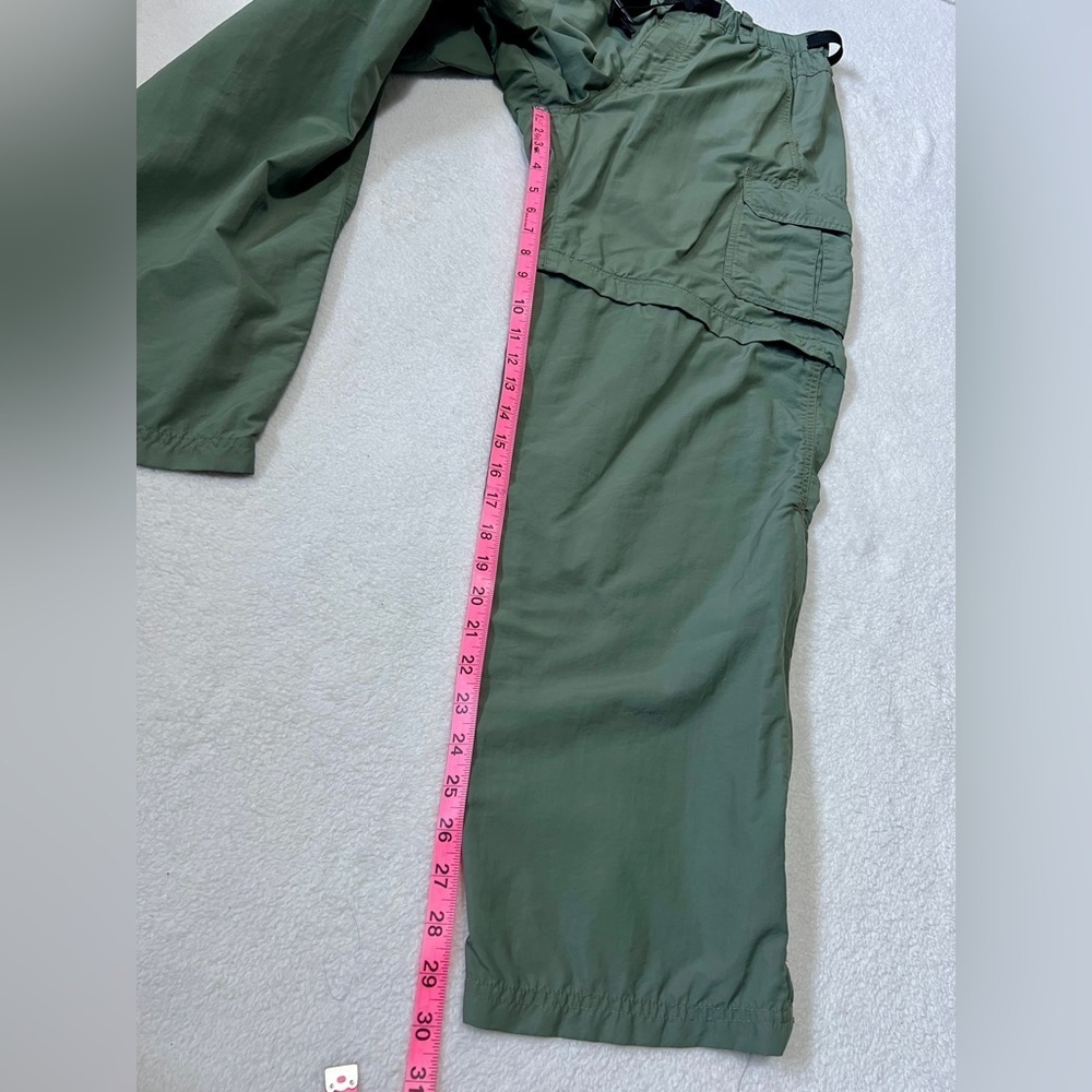 REI Men's Olive Cargo Zip-Off Short/Pants - Size Small (27"x30L) - Picture 15 of 15